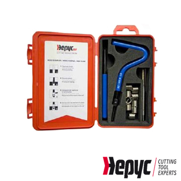 Hepyc draadreparatieset M14x1.25 5×1.5D inserts