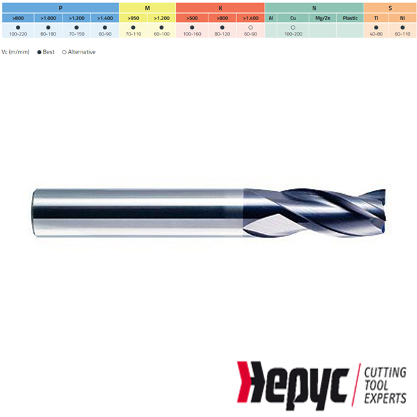 Hepyc universeelfrees HM Tialn 30gr 3Z 14mm