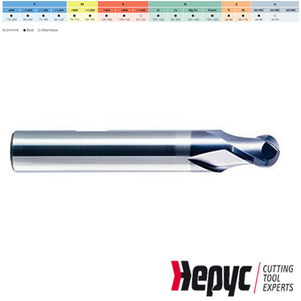 Hepyc Radiusfrees HM TIALN2Z/30 3mm