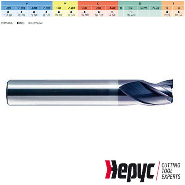 Hepyc universeelfrees HM Tialn 30gr 3Z 3.5mm