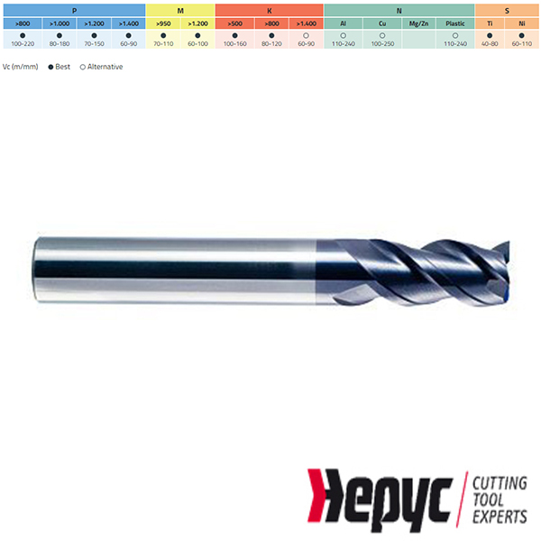 Hepyc universeelfrees HM Tialn 45gr 3Z 14mm