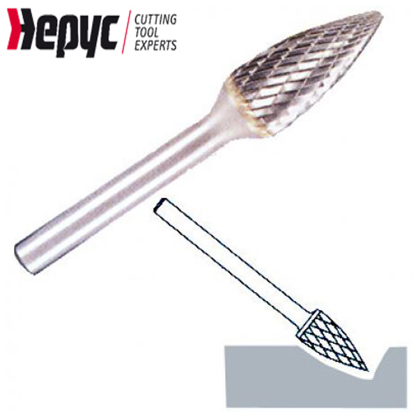 Hepyc stiftfrees torpedo HM 3x3mm L=13mm