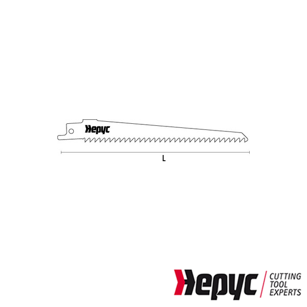 Hepyc Reciprozaagblad 7702 HCS 130×6 p./5st