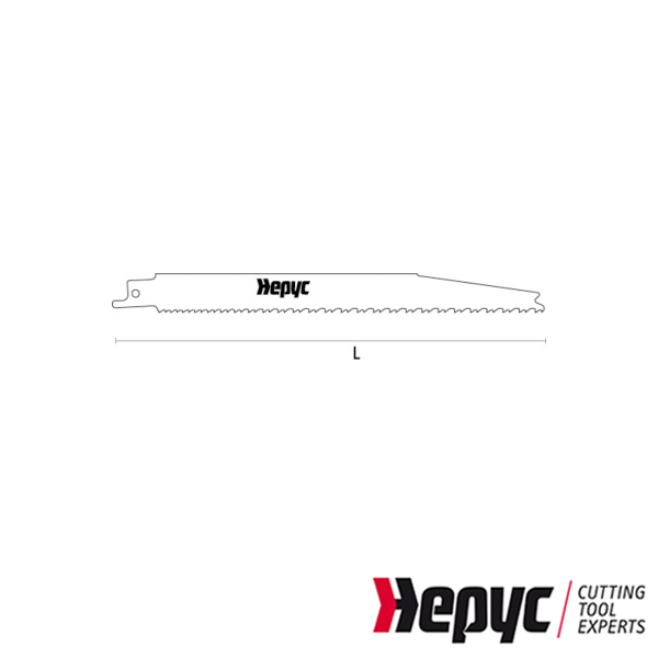 Hepyc Reciprozaagblad 7706 BIMETAL 180×11-5 p./5st.